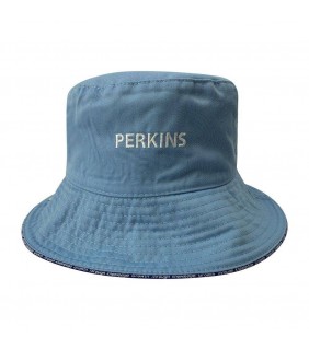 Bucket Hat Reversible BOTTLE/SKY BLUE Perkins