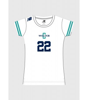  Female Volleyball Libero Tee - NB Dry 