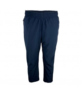 Navy Dark Microfibre Straight Leg Track Pants 