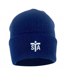 Wool Navy Beanie 