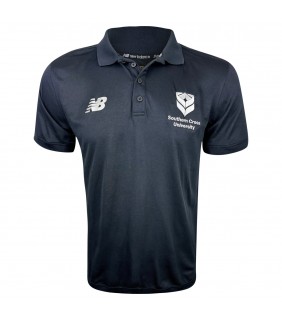 Black Mens Essentials Polo 