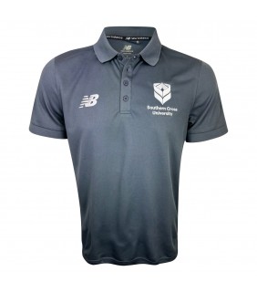 Grey Mens Essentials Polo 