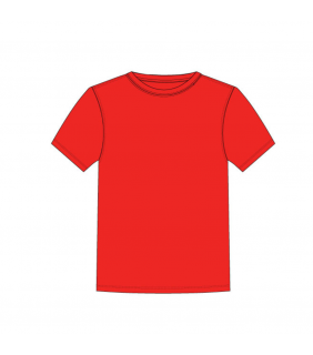 Jersey Short Sleeve T-Shirt - Red 