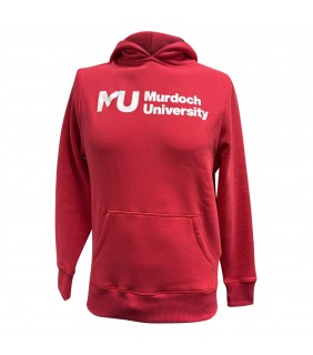 Hoodie large logo Red - Ladies 