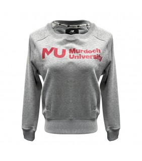 Ladies Crew Sweatshirt - Grey