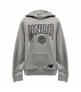 Ladies Hoodie - Grey Navy 