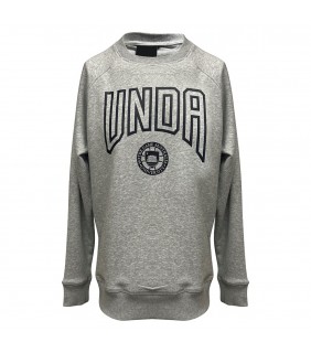 Mens Crew Sweatshirt - Grey Navy