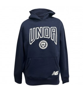 Mens Hoodie - Navy/White