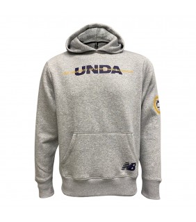 Ladies Hoodie Grey/Navy 