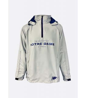 Mens Lightweight Windbreaker - Grey/Navy