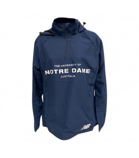 Ladies Lightweight Windbreaker - Navy/White 