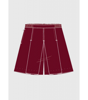 Formal Culotte - Maroon