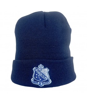 Beanie Navy Knited 