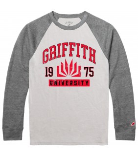 Victory Falls Raglan L/S - Canvas/Heather 