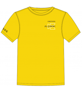 Alumni Tee Yellow Unisex 