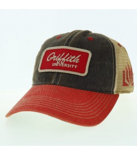 OFA Trucker - Black/Red 