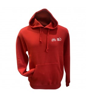 50th Anniversary Hoodie Red