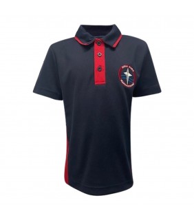 Polo Primary Navy Red