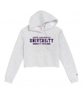 1636 Cropped Hood - Ash