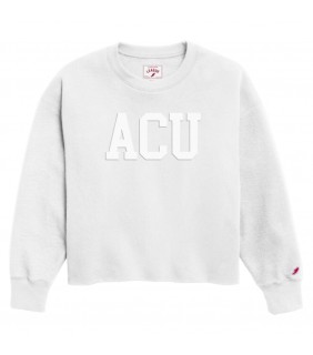 Reverse Fleece Oversized Midi - Sno White 