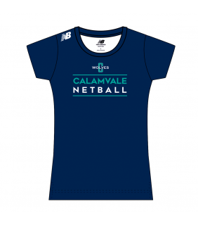 Tee Netball Navy Female 