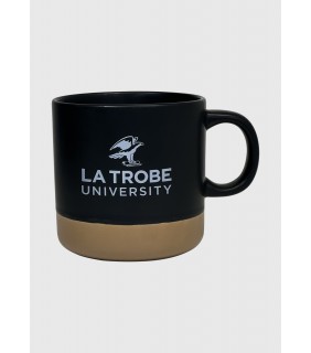 La Trobe University Mason Mug Black