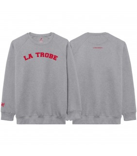 Essentials Crew 2.0 Premium Heather / Red