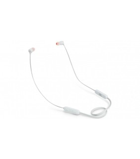 JBL T110 IN EAR BT HEADPHONE REMOTE WHITE