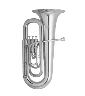 John Packer Tuba- Eb - mini 3 valve - silver