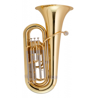 John Packer Tuba- Compact model Bb - 3 valve - gold lacquer