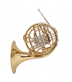 John Packer French Horn- Double Bb/F horn. ABS case