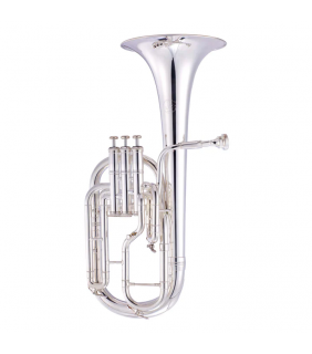 John Packer Tenor Horn- silver