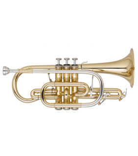 John Packer Cornet- Bb - Smith Watkins - solid silver leadpipe - lacquer