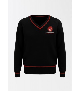 Jumper Pullover Unisex Black Senior 