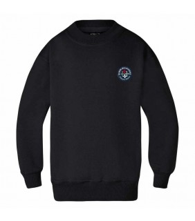 Pullover Sweatshirt Navy Logo