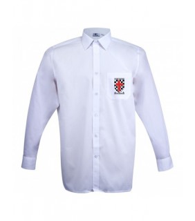 Shirt Long Sleeve White (Junior)
