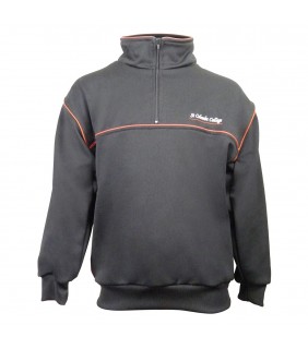 Jumper Fleece 1/2 Zip Black 