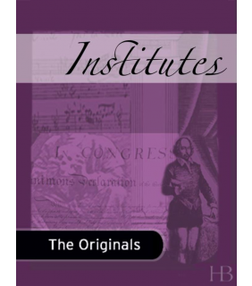Originals ebook Institutes