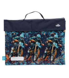 Spencil Library Bag - Moto Camo Trax