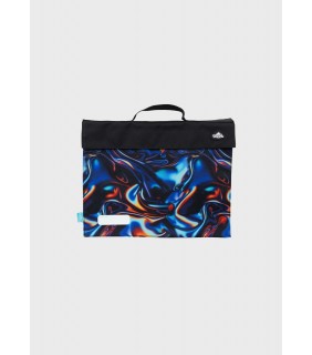 Spencil Library Bag - Metallic Waves