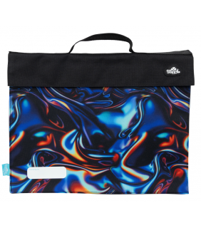 Spencil Library Bag - Metallic Waves