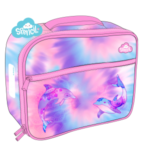 Spencil Big Cooler Lunch Bag - Tie Dye Splash