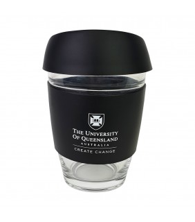 Vienna Glass Coffee Cup Black