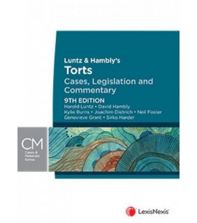 LexisNexis Australia Torts: Cases and Commentary 9E