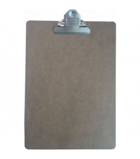 OSMER MDF CLIPBOARD - 21 X 29.7CM - BULLDOG CLIP