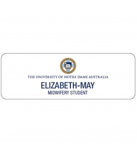 Notre Dame Name Badge – Midwifery Student