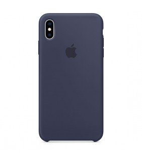 Apple IPHONE XS MAX SILICONE CASE MIDNIGHT BLUE