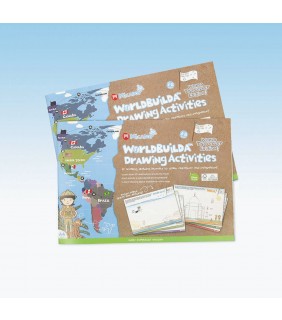 Micador WorldBuilda Activities Pad A4 FSC Mix Micador jR.