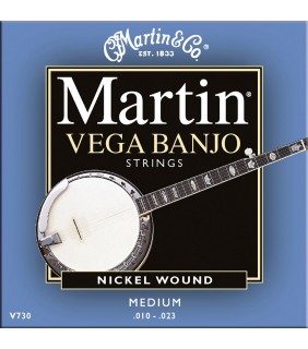 Martin Banjo Strings Medium V730