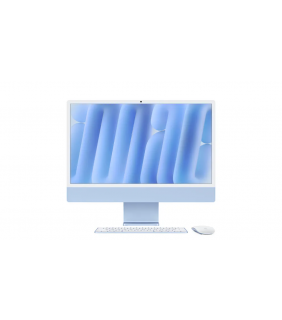 Apple iMac 24in Retina 4.5K - Blue - M4 (10-core CPU / 10-core GPU